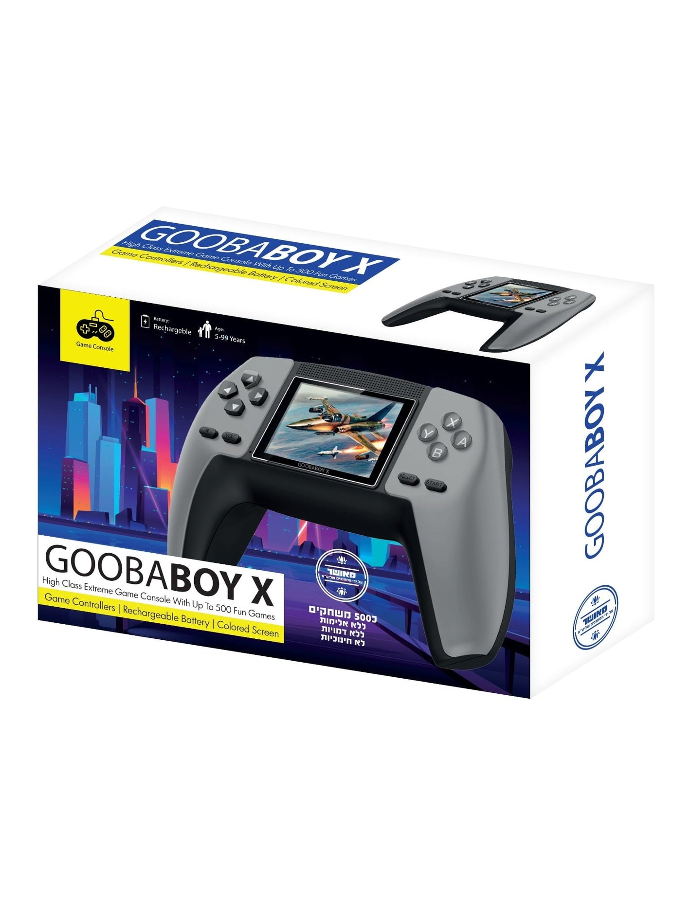 Samvix GoobaBoy X - Game Console - Kosher