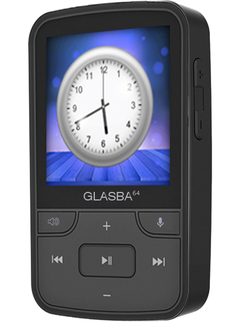SAMVIX GLASBA 64 MP3 PLAYER (No SD Slot – ועד הקהילות)