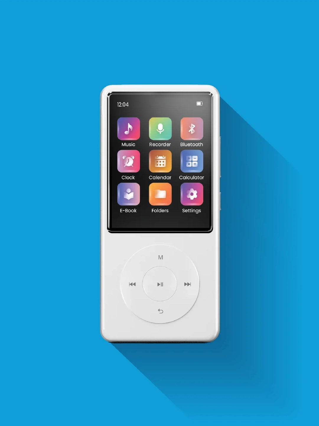 GreenTouch SIX 64GB Kosher MP3 Player with Bluetooth, and Built-In Speaker